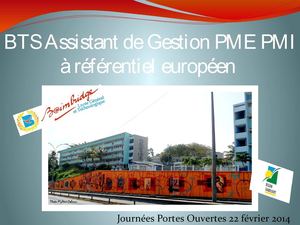 Diaporama Bts Ag PME PMI LGT BAIMBRIDGE