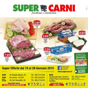 Volantino Super Carni Dal 19 Gennaio Al 29 Gennaio