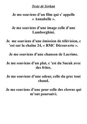 Texte De Serkan