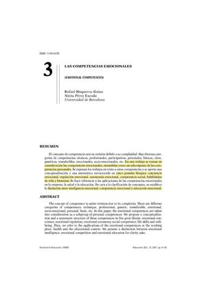 Bid 04 1 Competencias Emocionales (Bisquerra)