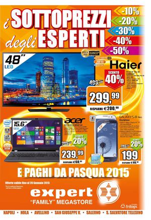 Volantino Expert Parente fino al 28 gennaio 2015 2
