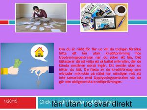 Låna Pengar Utan Kreditupplysning