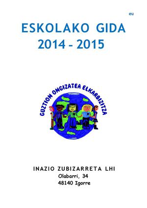 Eskolako Gida 14 15