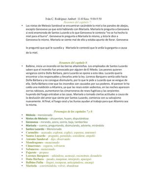 Borrador de Dona Bárbara (informe)