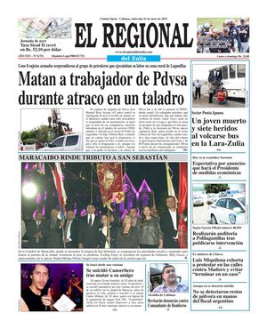 El Regional del Zulia 21-01-2015