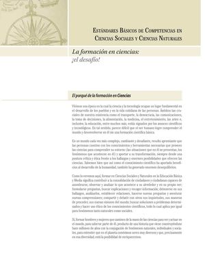 Estandares Curriculares De Ciencias Sociales