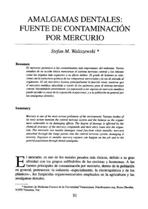 1 Amalgamas Fuentes De Contaminación