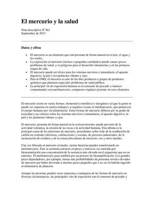 4 El Mercurio Y La Salud Oms