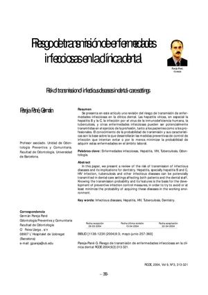 Riesgos De Trasmision Enf