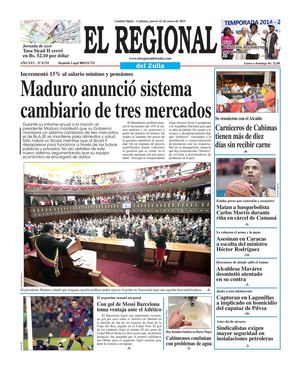 El Regional del Zulia 22-01-2015