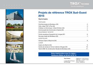 Plaquette Référence TROX Sud-Ouest 2015