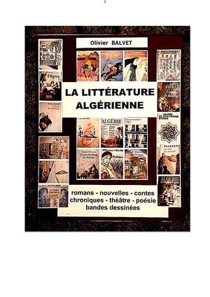 Littérature algérienne