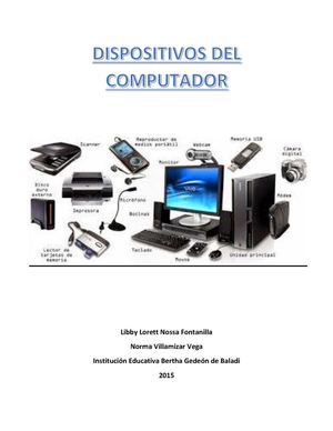Dispotivos del Computador