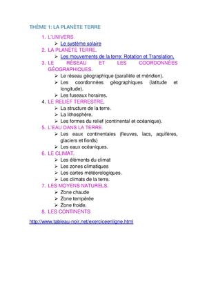 Thème 1la Planète Terre (Autoguardado)