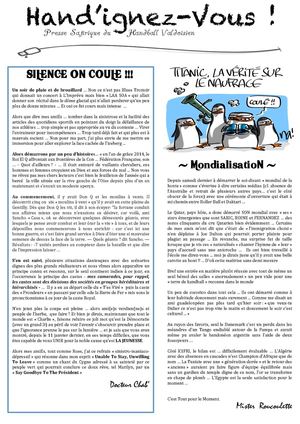 Hand'ignez Vous ! / Numéro 1