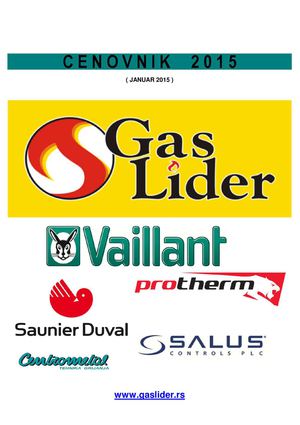 Cenovnik Naslovna Strana ( Januar 2015) Sajt