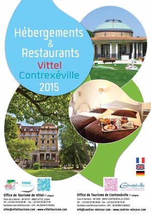 Hebergement & Restos Vittel Contrexeville 2015