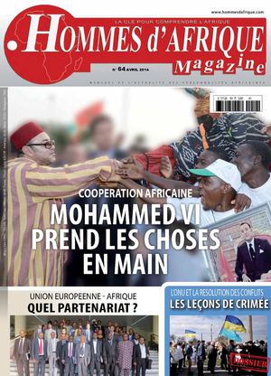 Hommes d'Afrique magazine, Fr, Avril 2014, N°64