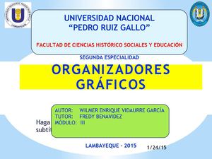 Organizadors Gráficos 1