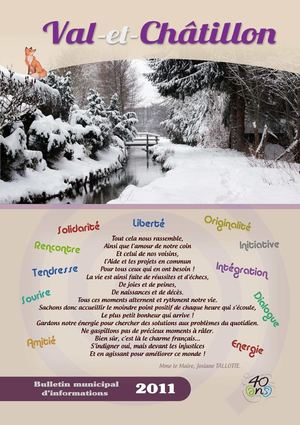 Bulletin 2011 VAL Et CHATILLON