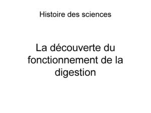 2014 Svt 5eme Digestion Histoire Sciences Expériences