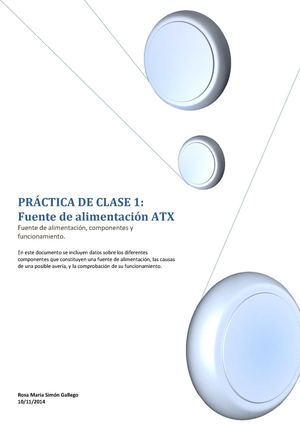 Práctica De Clase 1 Fuente De Alimentacion