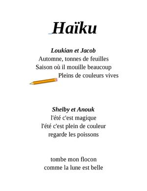 Haiku Final