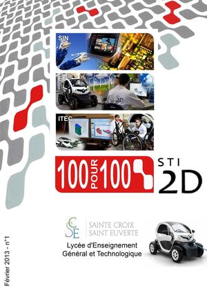 Magazine 100pour100 Sti2d 1