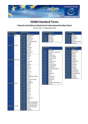 Standard Terms Cvs For Pdfs V 1 0 0