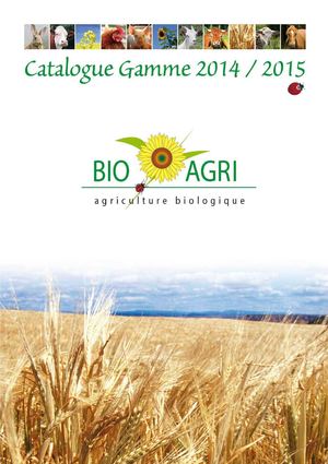 Catalogue BIOAGRI -  2014/2015