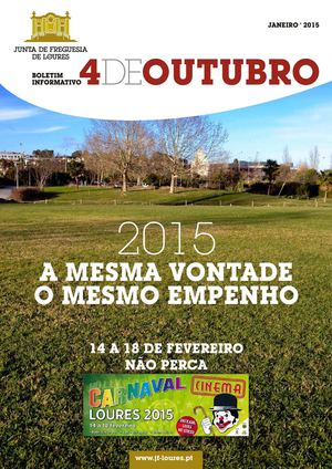 Boletim Informativo - JF Loures - Janeiro 2015