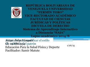 Acondicionamiento Neuromuscular