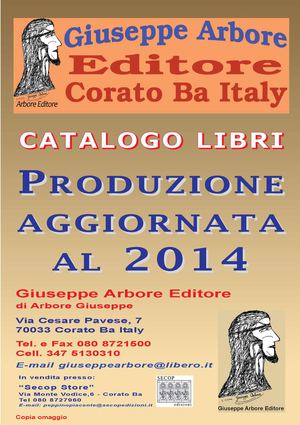 26 01 15 Catalogo Libri 2014 Arbore Editore Corato Ba