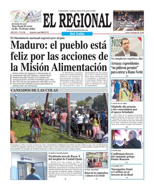 El Regional del Zulia 27-01-2015