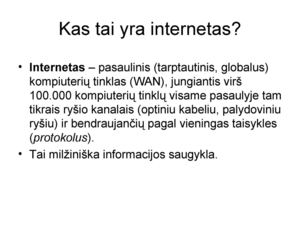 Internetas 2