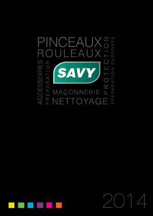 Catalogue Savy