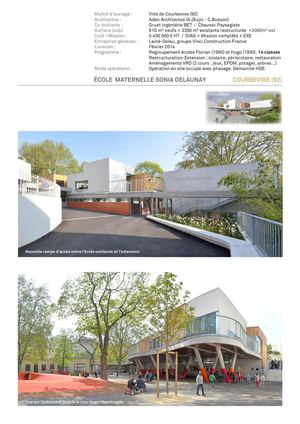 ECOLE DELAUNAY - ADEN ARCHITECTES