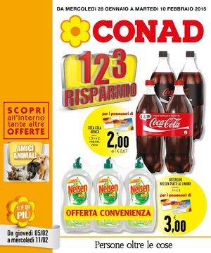Volantino Conad Abruzzo Molise Marche Dal 28 Gennaio Al 10 Febbraio