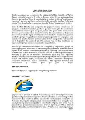 INF BROWSER
