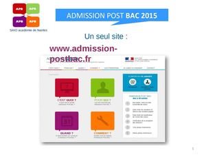 Présentation Apb 2015