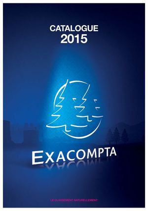 Catalogue général Exacompta 2015
