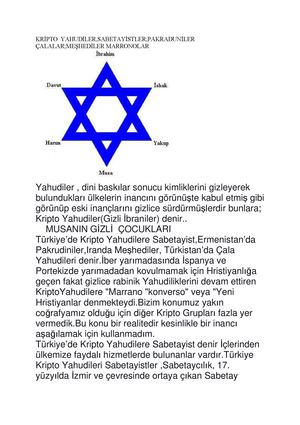 Kri̇pto Yahudi̇ler2