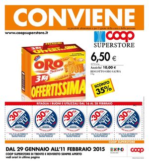 Volantino Iper Coop Trentino Dal 29 Gennaio Al 11 Febbraio
