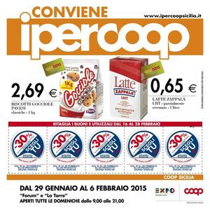 Volantino Iper Coop Sicilia Dal 29 Gennaio Al 6 Febbraio