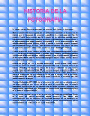 Historia De La Fotografía 23