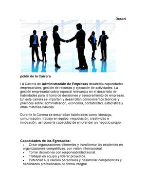 Adminitracion De Empresas