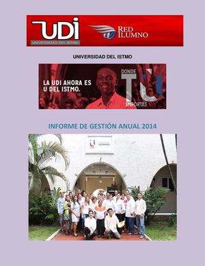 Informe Anual Udi 2014 -VHM