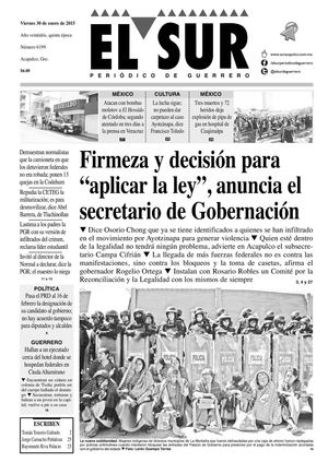 El Sur Viernes 30012015