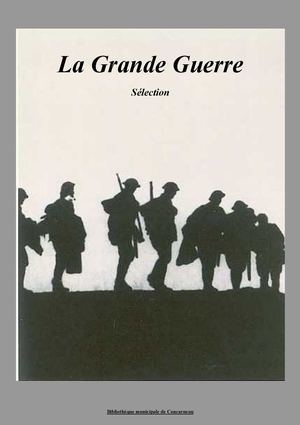 La Grande Guerre : sélection de livres pour adultes