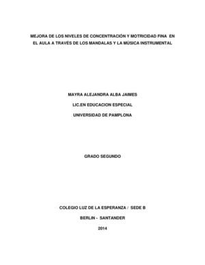 Proyecto Mandala  2014